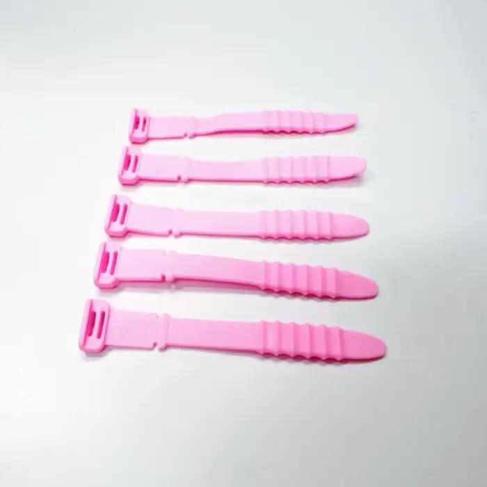 5 attaches-câbles en silicone : Gardez les câbles bien organisés et sans nœuds !
