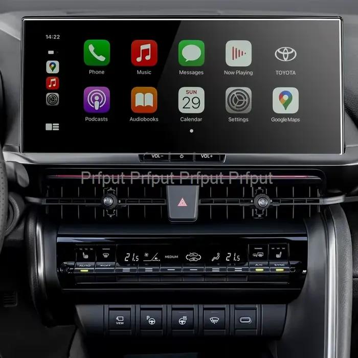 Protecteur d'écran en TPU pour Toyota C-HR 2024, 12.3 pouces, pour console centrale intérieure de vo