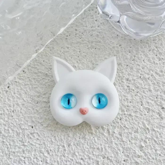 Cadre d'extension 3D pour téléphone portable, 1 pièce, chat, support universel