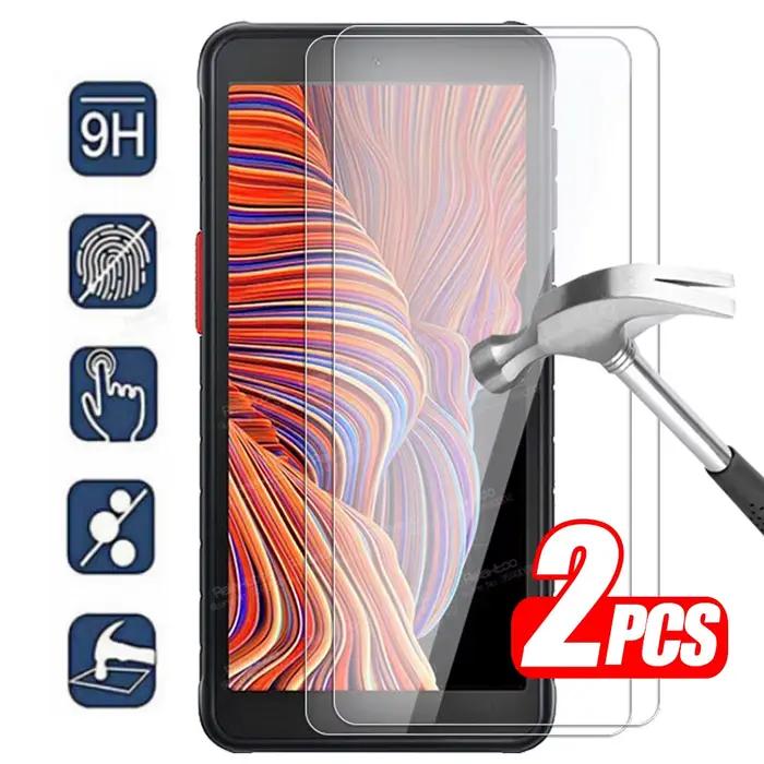 2 pièces pour Samsung XCover 5 protecteur d'écran en verre pour Samsung Galaxy XCover7 X couverture