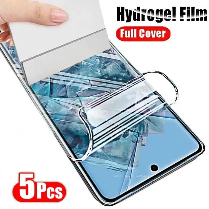 5 pièces Film Hydrogel pour Google Pixel 8 7 Pro protecteur d'écran pour Google Pixel 8 7 6 A 6 Pro