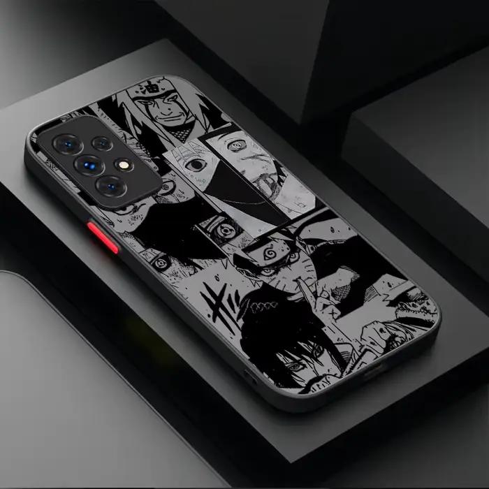 Coque Cool Anime n-narutoS pour Samsung Galaxy A07 A17 A34 A54 A05 A05S A24 A14 A53 A33 A23 A52 A52S