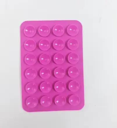 Ventouse de fixation de téléphone portable en Silicone, support monté sur voiture, coque de téléphon
