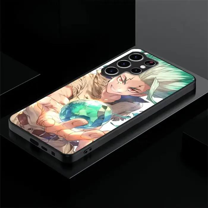 Nouveau anime dr.stone coque de téléphone pour Samsung Galaxy S25 S24 S23 S22 S21 S20 Plus Ultra Not