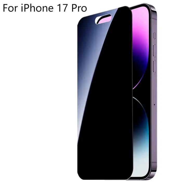 Protecteur d'écran pour iPhone 17/17 Air/17Pro MAX, Film Hydrogel souple, Film de protection Anti-es