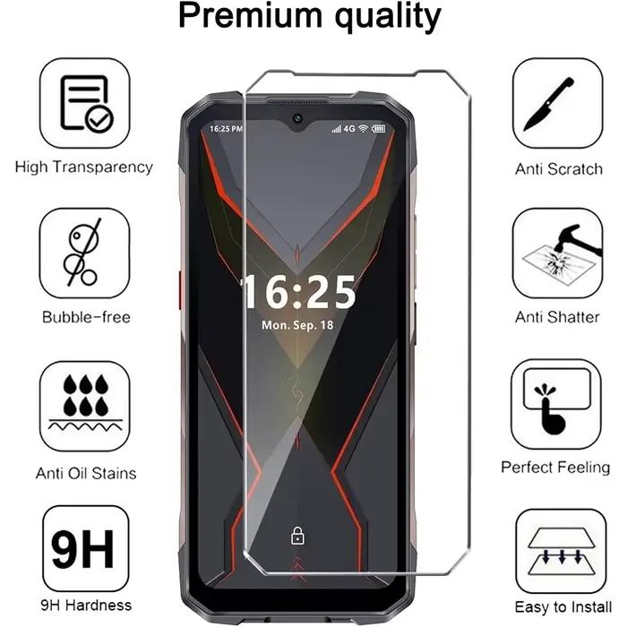 Couverture de verre de protection pour HOTWAV Hyper 7 Pro protecteur d'écran en verre trempé pour Fi