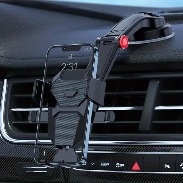 Support de téléphone de voiture Support de téléphone de tableau de bord par gravité Support de télép