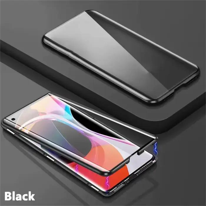 Coque de protection magnétique 360° en métal pour Samsung A16 A26 A36 A56 A55 A54 A53 A52 A37 avec c