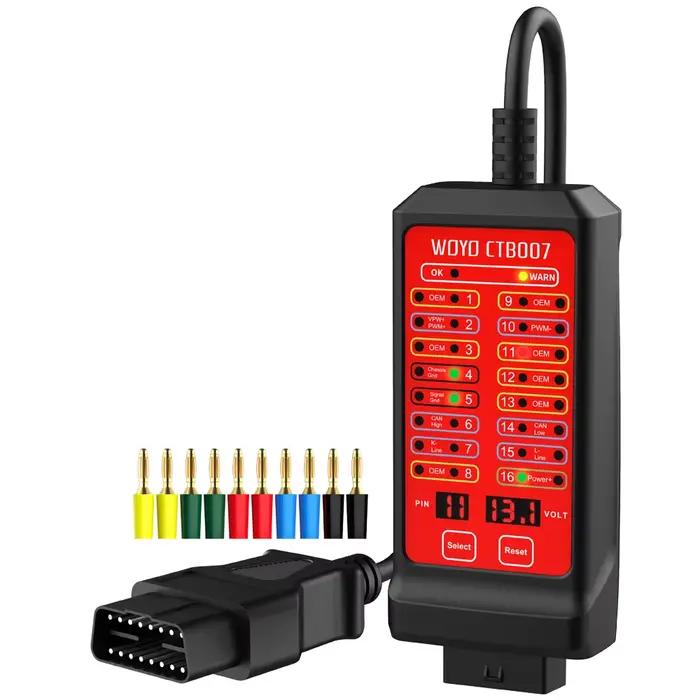 WOYO – testeur de Circuit de Bus CAN 12V 24V, diagnostic embarqué de véhicule, détection de rupture