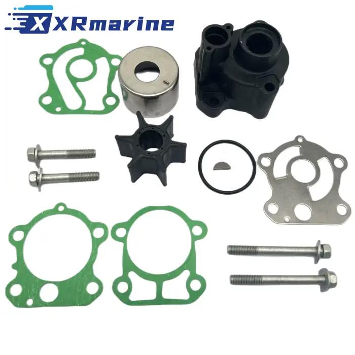 Kit de turbine de pompe à eau avec boîtier, pour moteur hors-bord Yamaha 4 temps 75 80 90 100 HP, sy