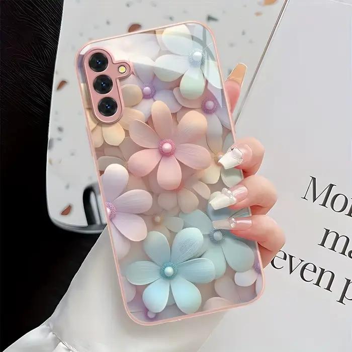 Coque de téléphone en verre trempé pour Samsung S25 Ultra S26 S24 S23 S21 FE S22 Plus A56 5G A57 A55