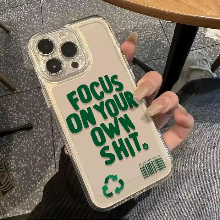 Coque de téléphone souple transparente personnalisée en anglais pour Samsung Galaxy A15 A16 A05 A21S
