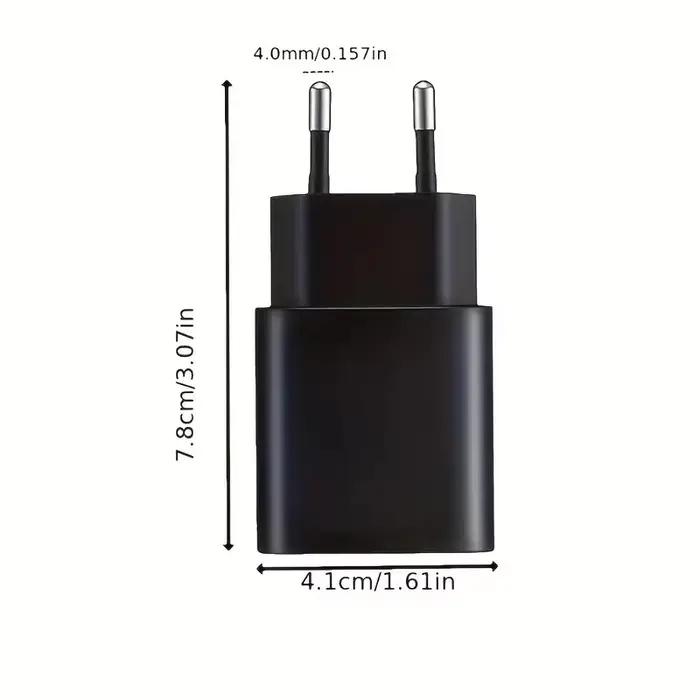 25W USB ue chargeur QC 3.0 Charge rapide pour Samsung S20 S21 chargeur de téléphone Portable Portabl
