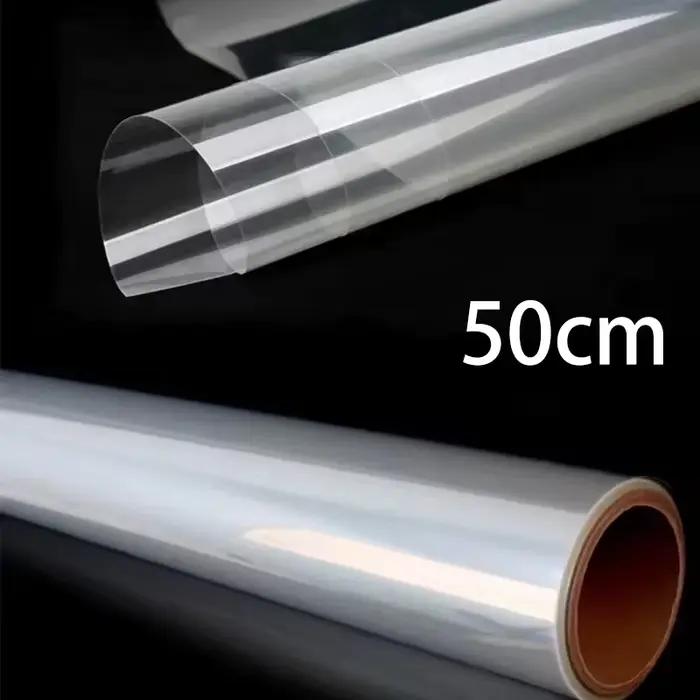 Film de protection transparent auto-adhésif pour vitres, anti-éclats et anti-explosion.