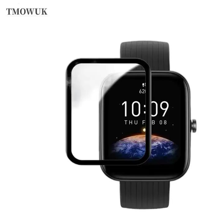 Pour Amazfit BIP 3 5 6 U Pro Active Unity GTS 2E 2 3 4 MINI écran souple Flexible Film de protection couverture complète 3D incurvé