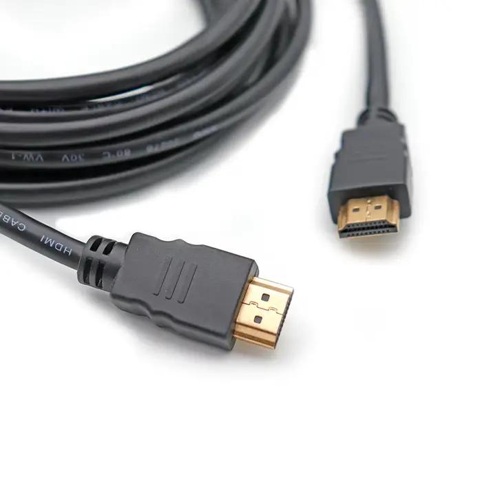 Câble HDMI 4K 2.0 haute vitesse mâle à mâle pour TV Box ordinateur portable moniteur projecteur longévité design robuste flexibilité pour usage quotidien