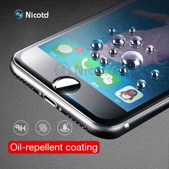 Verre trempé pour iPhone 6 6S Protecteur d'écran