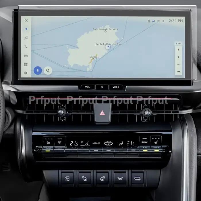 Protecteur d'écran en TPU pour Toyota C-HR 2024, 12.3 pouces, film de protection pour affichage de Navigation GPS, Radio d'infanterie de voiture