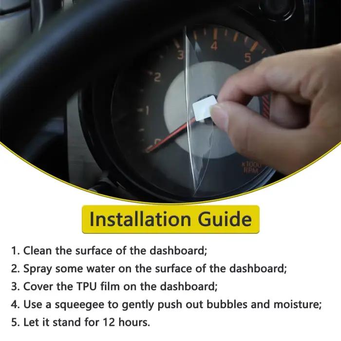 Film de protection de tableau de bord de console centrale en TPU pour Suzuki Jimny JB64 JB74 2019-2025, protection du tableau de bord, accessoires de voiture