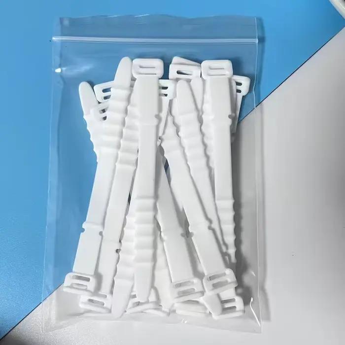 5 attaches-câbles en silicone : Gardez les câbles bien organisés et sans nœuds !