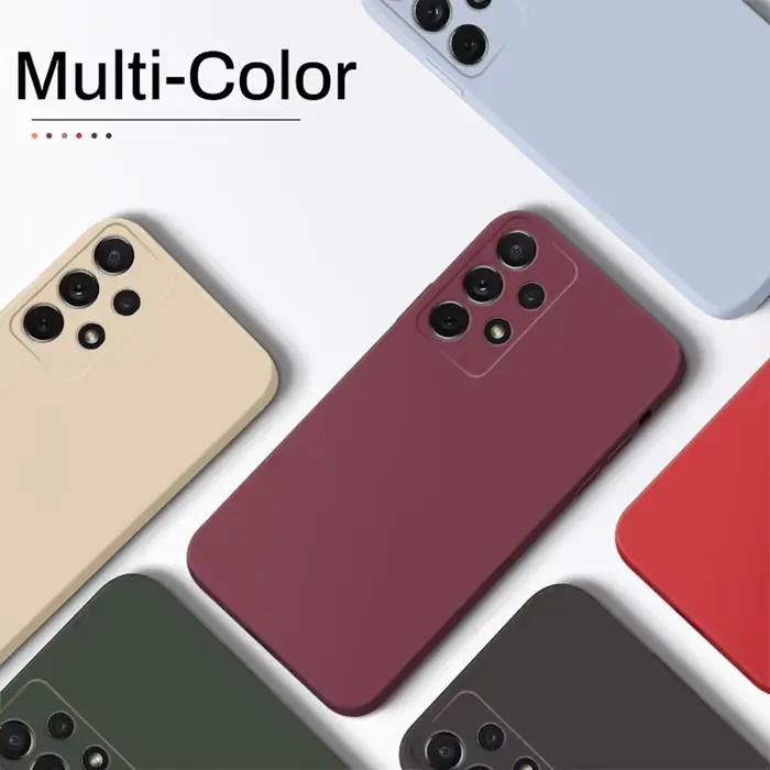 Coque de téléphone en Silicone liquide antichoc
