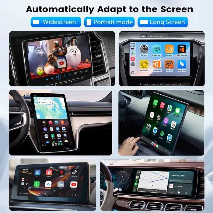 CP2A Pro Ai Box adaptateur sans fil CarPlay Android Auto sans fil Smart