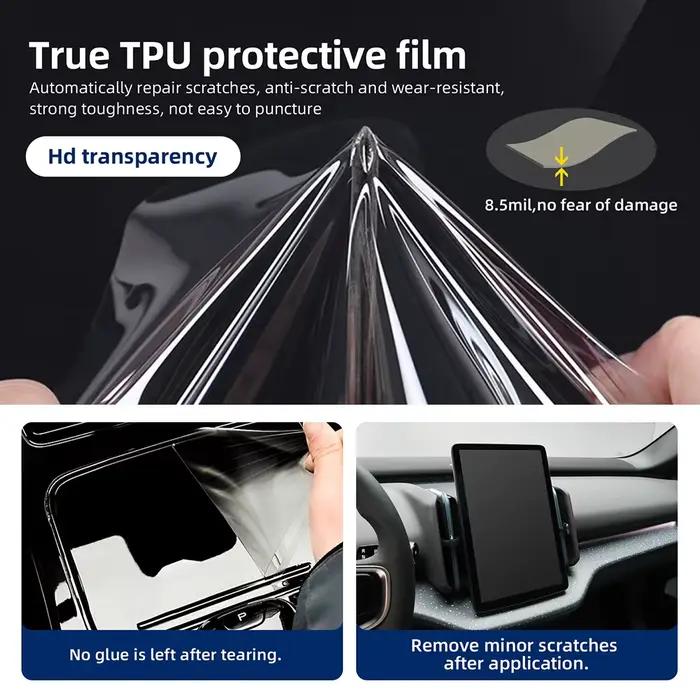 Film de protection anti-rayures en TPU pour intérieur de voiture, pour Toyota C-HR 2023, autocollants transparents anti-déchirure, accessoires de protection automobile