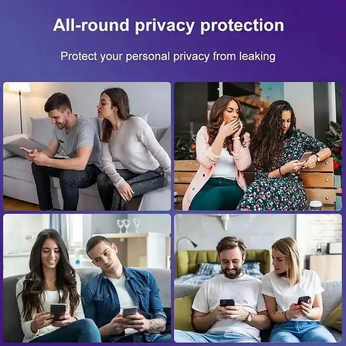 Protections d'écran anti-espion pour iPhone 17 16 12 13 14 15 Pro Max 14 Plus 15 Plus 16 Pro Max verre trempé confidentialité抗压变形处理后,翻译应保持原意并尽量符合中文表达习惯。以下是上述HTML内容的中文翻译版本: --- 发现您的iPhone隐形安全保障 揭示您宝贵移动设备的绝对安心感。我们的5片装防窥屏保护膜能让您在处理个人数据时毫无顾虑。想象一下,一个清晰无干扰的屏幕,每一个细节都一目了然。这种隐形保护确保您的信息保密性,同时保持流畅无缝的用户体验。 为什么你会