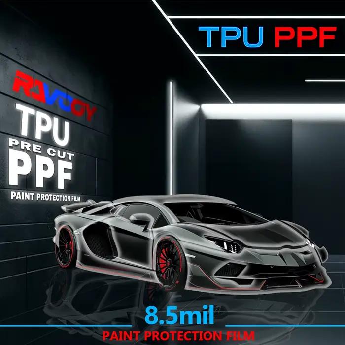 Pour FISKER Karma 2012-2013 brillant mat noir pré-découpé avant PPF Kit Film de Protection de peinture