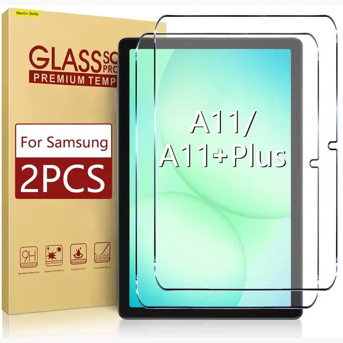 Protecteur d'écran pour Samsung Galaxy Tab A11 Plus A11 +, en verre trempé, 8.7 pouces, 2025 9H, accessoires de Film