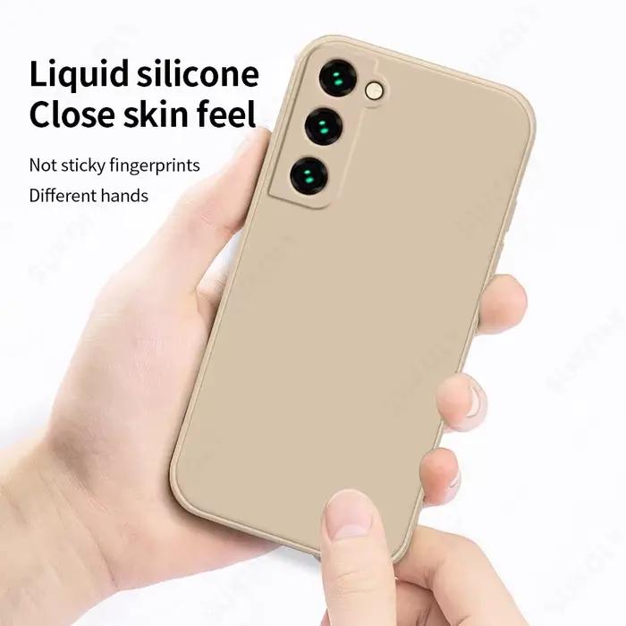 Coque de téléphone en Silicone liquide antichoc