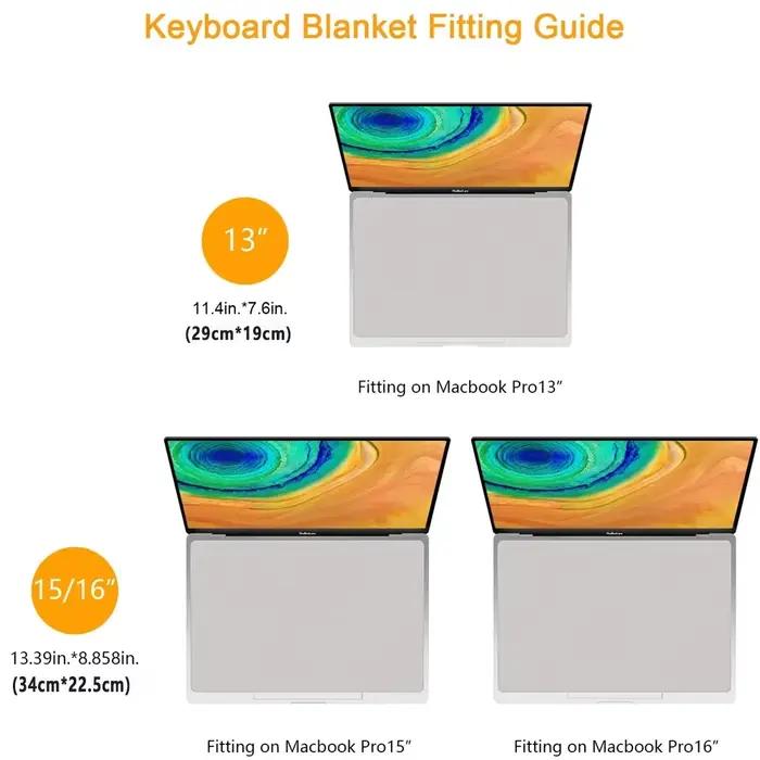 Couverture de protection pour clavier et ordinateur portable
