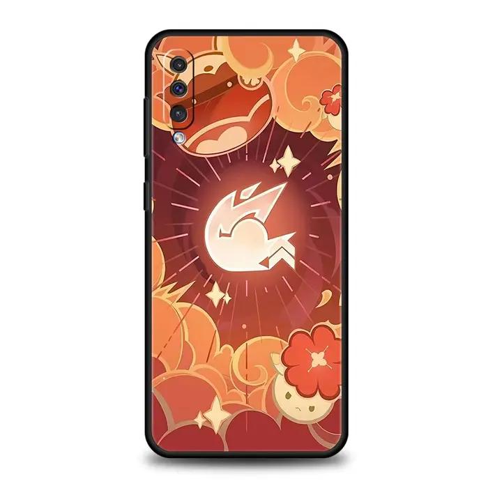 Genshin Impact coque de téléphone pour Samsung A56 A36 A26 A24 A12 A14 A16 A50 A70 A20E A22 A30 A40 A34 A54 A42 A52 5G A04s A06