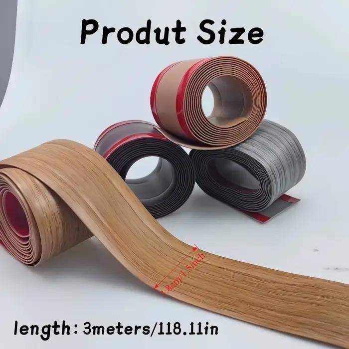 1 pièce, 3 mètres, gaine de câble souple de haute qualité, durable et flexible, en PVC, pour gestion de câbles au sol, usage intérieur