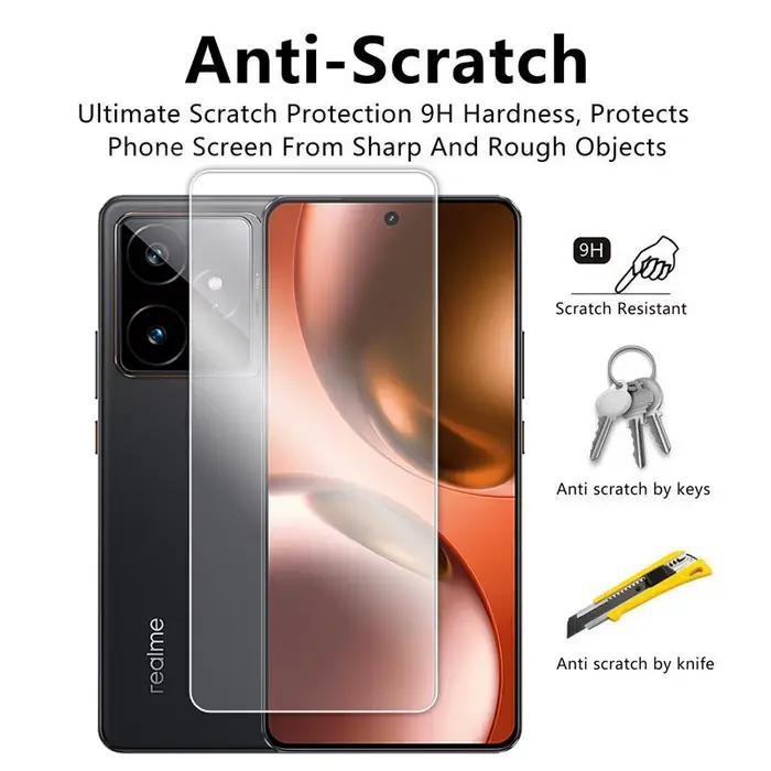 Pour Realme GT 7 verre pleine colle protecteur d'écran clair pour Realme GT 7T GT7 verre trempé pour Realme GT 7 Film d'objectif Global