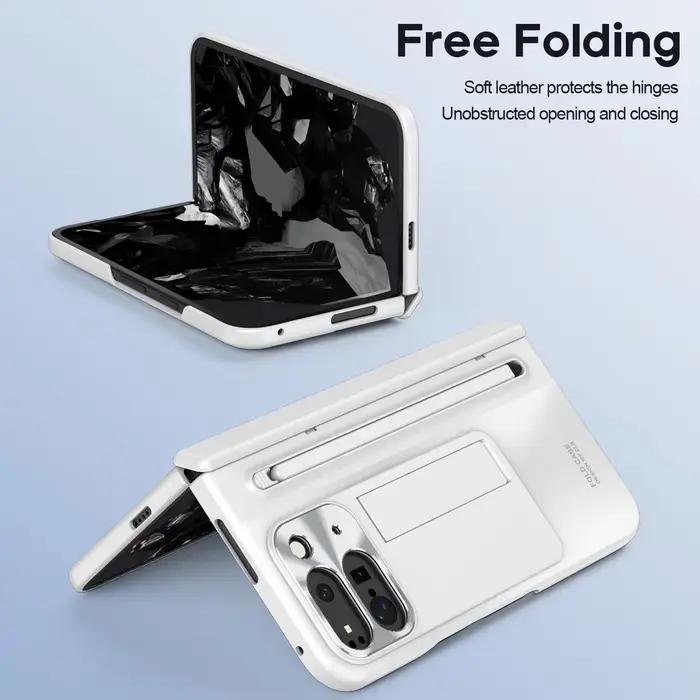 Protection complète Film de verre placage charnière coque de téléphone Google Pixel 9 Pro support pliable