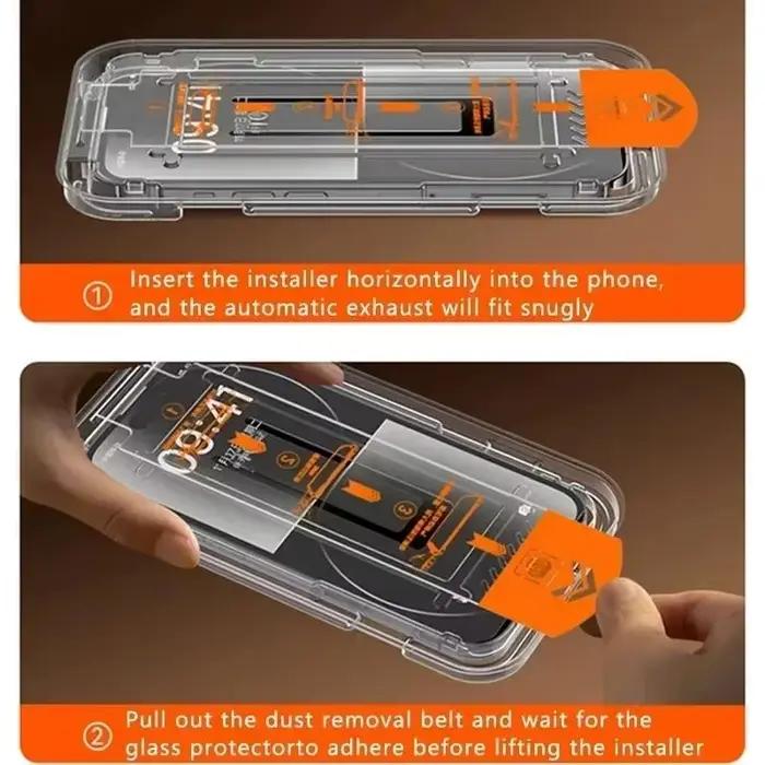 Protéctions d'écran anti-espion en verre trempé pour iPhone 17 Pro Max 16 Plus et autres modèles, installation sans poussière, anti-rayures, anti-éblouissement, confidentialité numérique