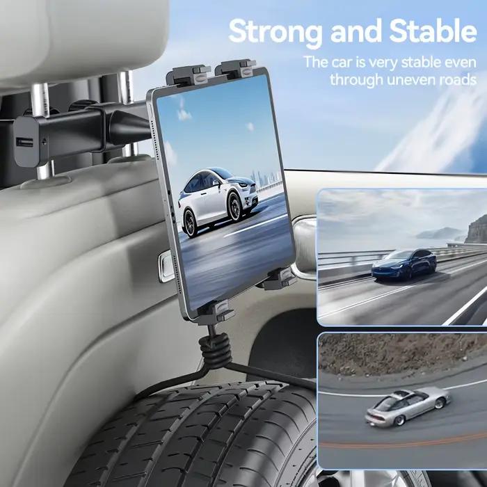 Support de tablette pour appuie-tête de voiture