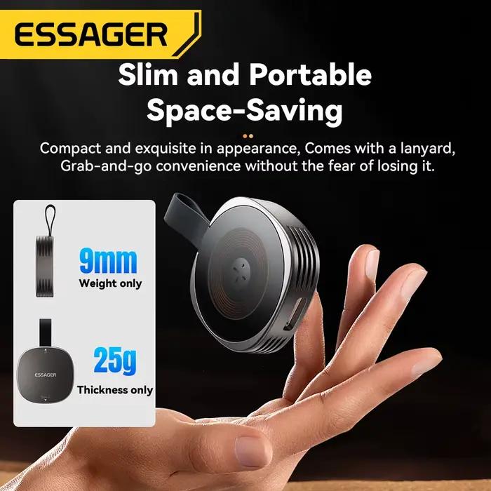 Essager chargeur magnétique sans fil pour Apple Watch 8 7 6 5 4 3 2 SE