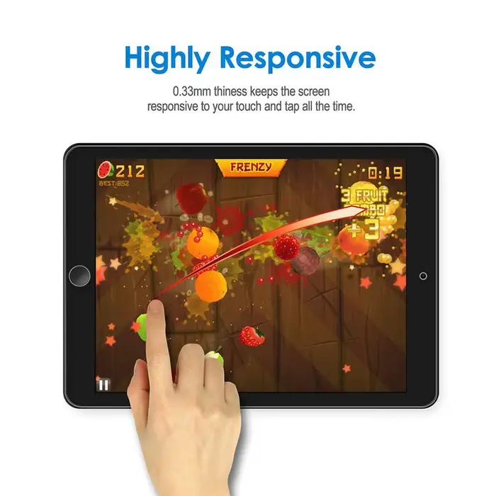 Film de protection en verre trempé pour iPad Air 2017 2018 Ipad Pro 9 7 pouces résistant aux rayures et aux chocs pour tablettes iPad occasions spéciales