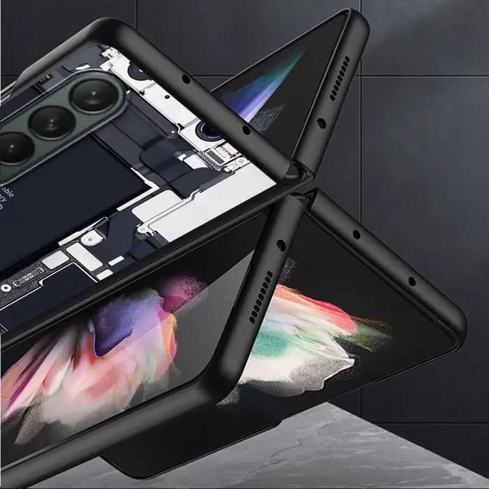 Coque pour Samsung Galaxy Z Fold7 Z Fold5 Z Fold3 Z Fold4 Z Fold 7 6 5 4 3 Z Fold6 – Housse de protection arrière créative