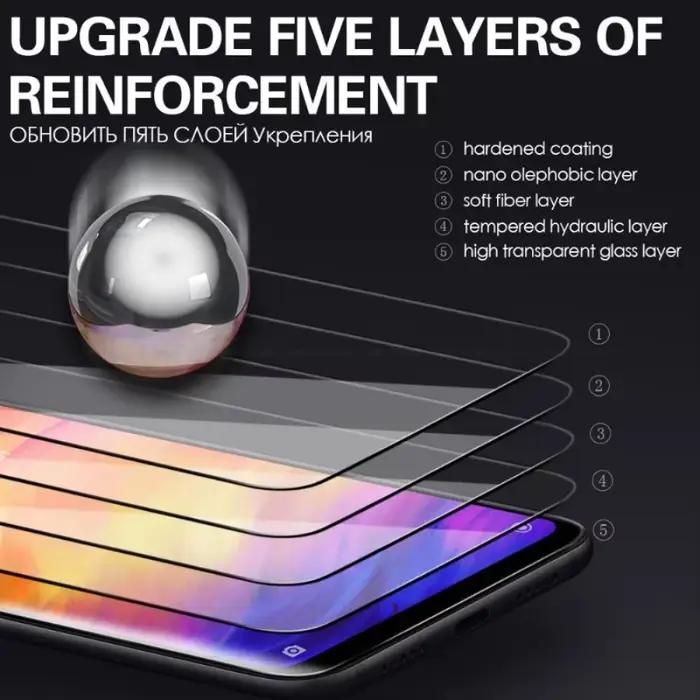 2 pièces 9H verre trempé pour MOTO G13 G22 G23 G30 G32 G42 G52 G60 G72 G73 G82 G100 G200 5G Film de protection d'écran