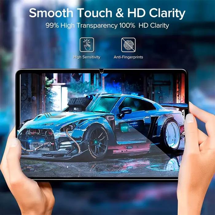 Film de protection pour Redmi Pad Pro 12.1 pouces 2024 HD avec caméra, verre trempé 9H, anti-rayures pour Xiaomi Poco Pad 12.1 pouces