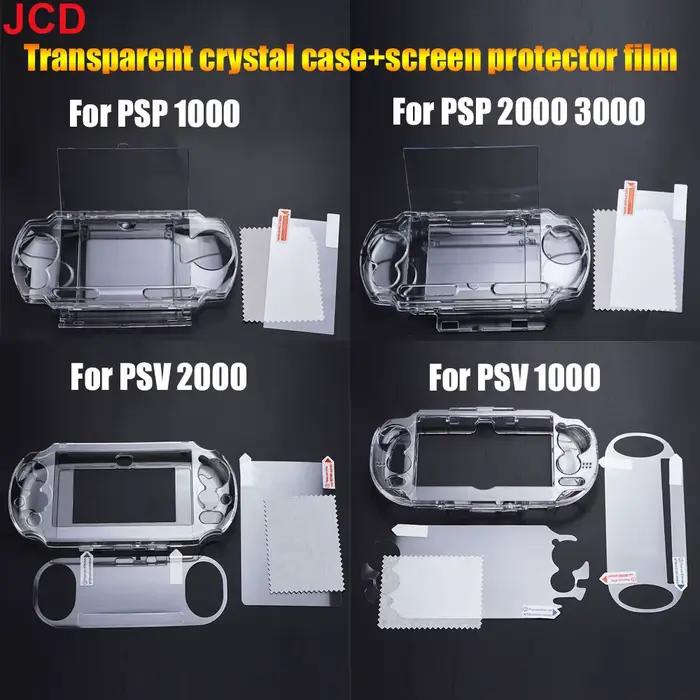 Coque rigide en cristal Transparent pour PSV 1000 2000