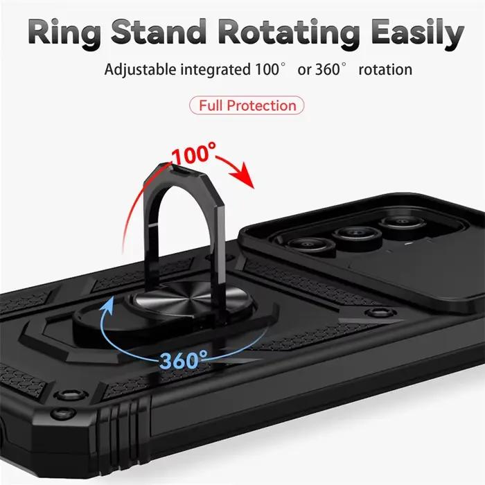 Étui pour objectif d'appareil photo coulissant protection complète antichoc coque fondue en ABS cuir véritable EVA Jean microfibre néoprène nylon pour Samsung Galaxy A13 A23 A33 A53 A73 A22 A32 A52 A72 5G Armure A04S M13 M23 M33 M53