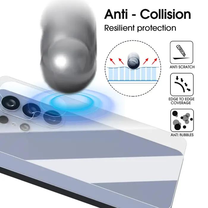 Protecteurs d'écran arrière en verre trempé pour Samsung Galaxy S26 S26Plus, Film arrière transparent Ultra HD anti-rayures pour Samsung S26U S26+