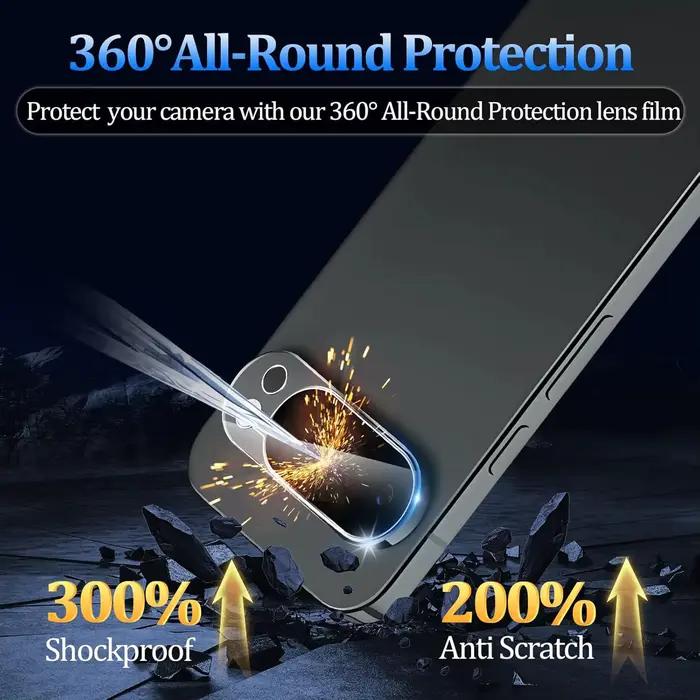 Protecteur d'objectif de caméra pour Google Pixel 10 9 8 7 Pro