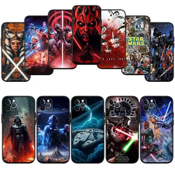 Coque souple en silicone Star Wars pour Samsung Galaxy A11 A12 A13 A15 A52S A53 A55 A56 A70 A71 A72 A73 F06 F16 F56 S10 Plus S10e Occasions spéciales et quotidienne Protection antichoc et anti-rayures Couleurs variées pour personnalisation