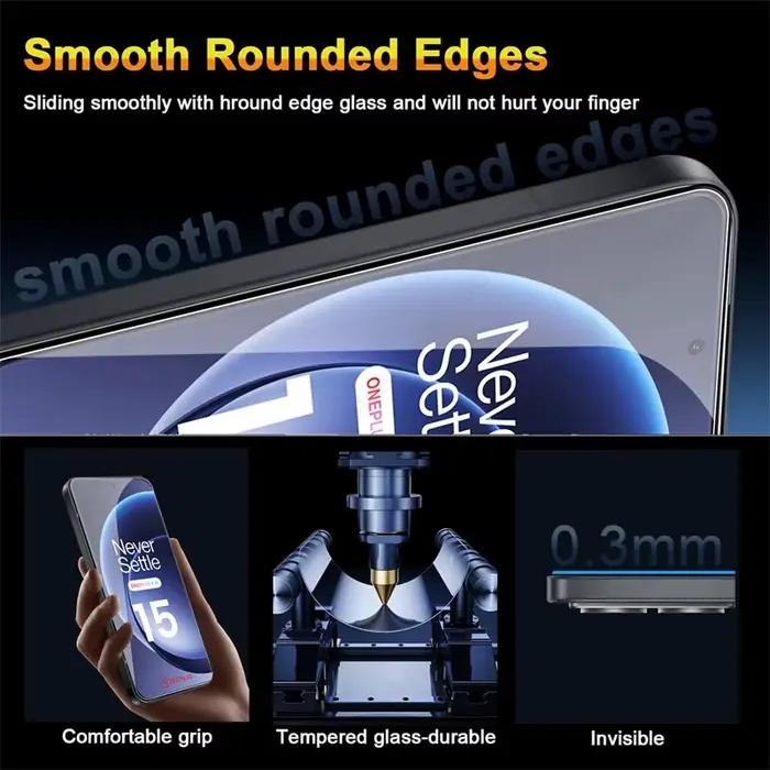 3 pièces verre de protection pour OnePlus One Plus 15 OnePlus15 1 + 15 5G 2025 9H Premium