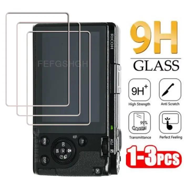 1-3 pièces couvercle de protection d'écran en verre pour Ricoh GR GRIIIx/GR3x GR3/GRIII x GR GRII GRIII GR4 Film de protection d'appareil photo